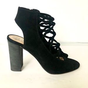 Vince Camuto suede leather booties 8.5